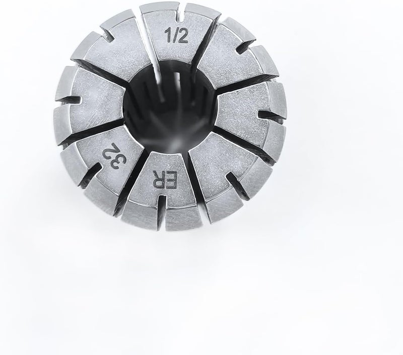WEXWE Tools ER20 1/2 Inch Size High Precision Spring Collets Set, Accuracy Within 0.008 mm,Within 5000RMP router collets For CNC Milling Engraving Chuck Lathe Tool Holder Workholding Engraving,1pcs - Image 2